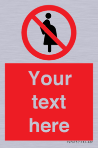 Custom prohibition not for pregnant women